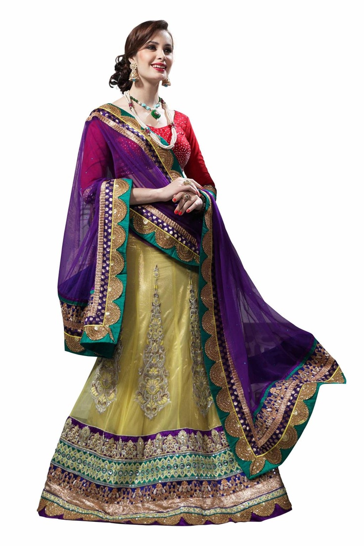 Latest Collection of Indian Lehenga Designs for wedding and Parties 2014- 2015 (17)