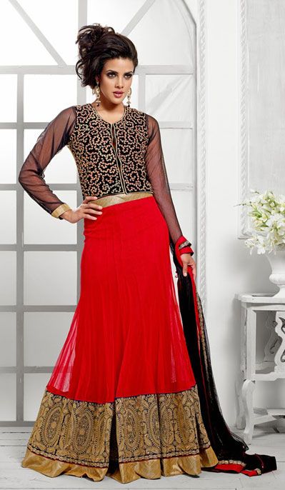 Latest Collection of Indian Lehenga Designs for wedding and Parties 2014- 2015 (29)