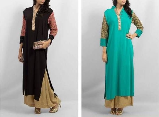 ... Fashion Long Shirts Dress Designs Collection for Women 2014-2015 (24