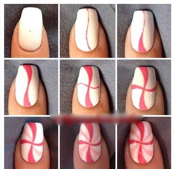 Step by Step Nail Art Picture Tutorial Best and Easy Designs To Try (3)