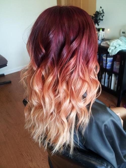 Latest Trends of Ombre Hairstyling, Coloring & Haircuts for Women 2015-2016 (26)