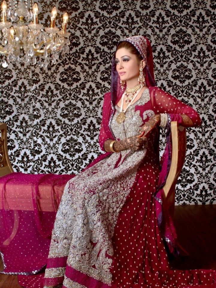 New Asian Barat Day Dresses Designs for Wedding Bridals Latest Collection 2015-2016 (1)