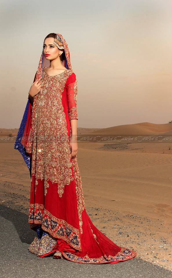 New Asian Barat Day Dresses Designs for Wedding Bridals Latest Collection 2015-2016 (8)