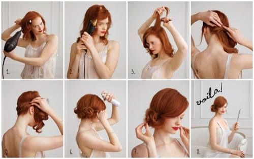 Step By Step Best Party Wear Hairstyles Tutorial Looks & Ideas with Pictures (20)
