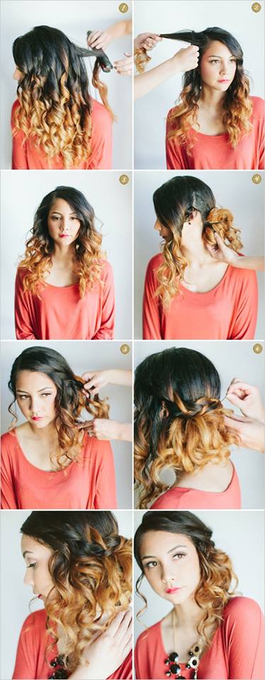 Step By Step Best Party Wear Hairstyles Tutorial Looks & Ideas with Pictures (22)