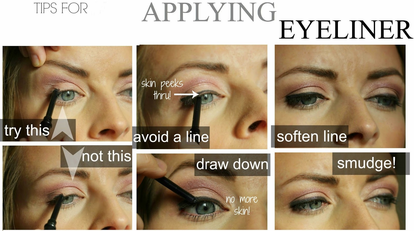 How to Apply Eyeliner Perfectly: Step by Step Tutorial - Galstyles.com