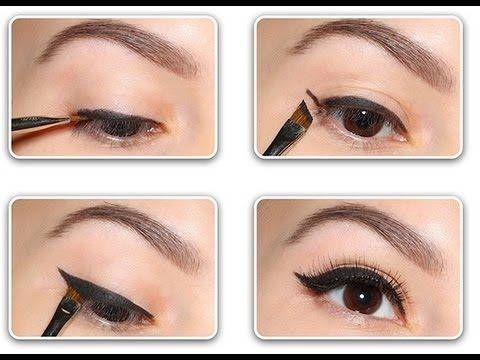 How to apply a perfect & flawless Eyeliner Step by Step Tutorial with Pictures (4)