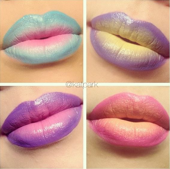 Pastel Makeup for Lips- Step by Step Tutorial (3)