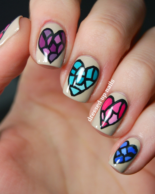 Stained Glass Nail Art (4)