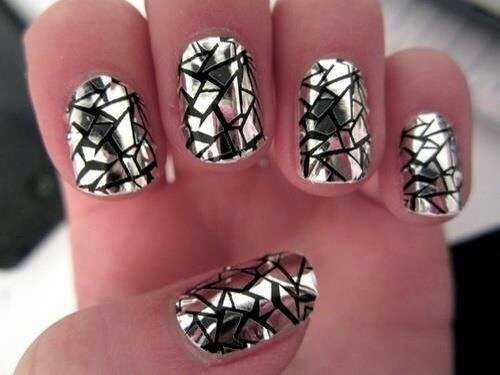 Stained Glass Nail Art (5)