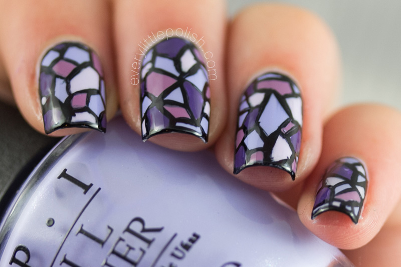 Stained Glass Nail Art (7)