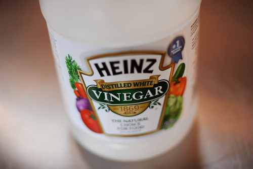 white vinegar for hair growth