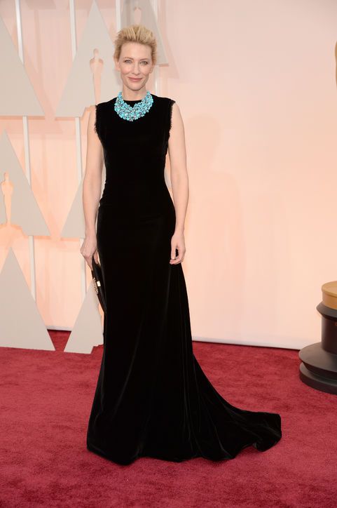 Cate Blanchett in a Maison Margiela Couture dress and Tiffany Blue Book Collection jewelry2