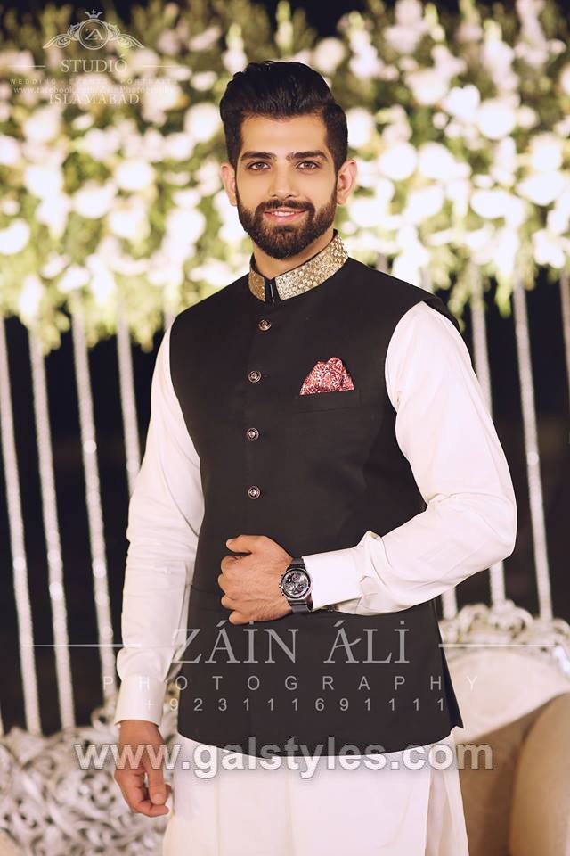 Latest Men Dulha Mehndi Dresses Kurta Shalwar Collection 