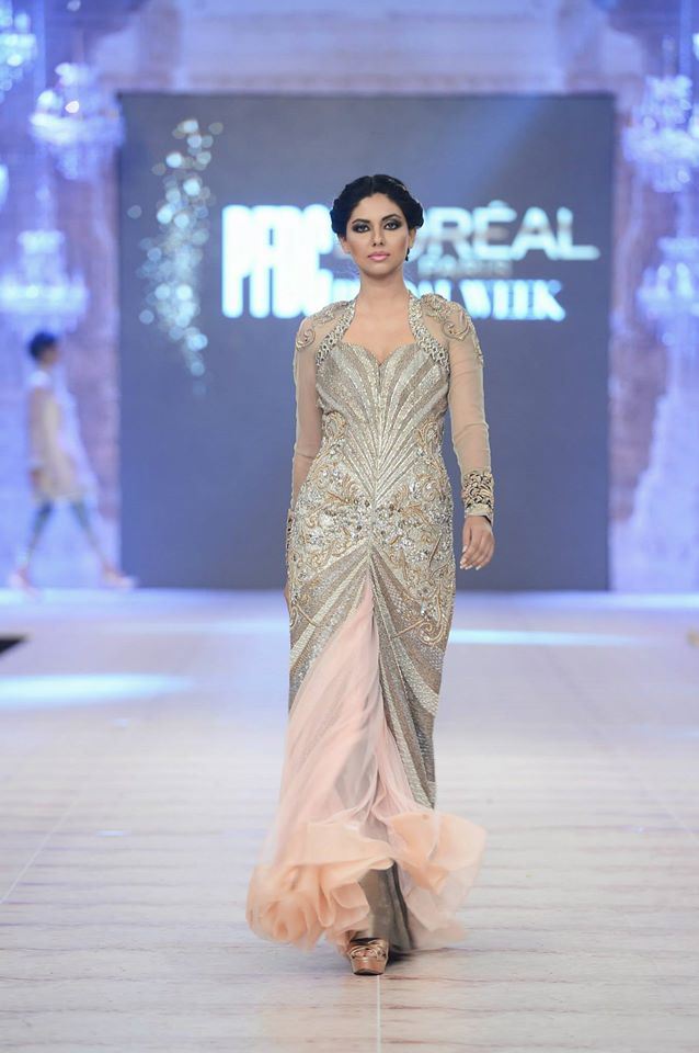 Ammara Khan Latest wedding Collections@  PFDC L’Oréal Paris Bridal Fashion Week 2014-2015 Latest Collections of Popular Pakistani Designers (1)