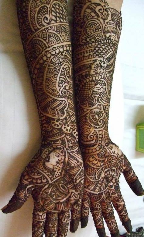 Best & Special Mehndi Designs Collection for Eid & Festivals 2014-2015 (24)