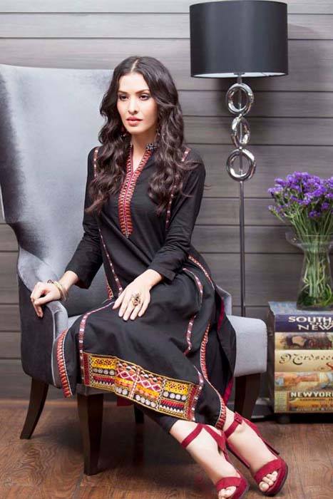 Gul Ahmed Best Winter Dresses Collection for Women 2014-2015 (17)