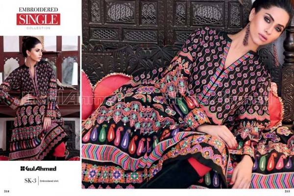 Gul Ahmed Best Winter Dresses Collection for Women 2014-2015 (9)