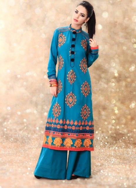 Latest Winter Fashion Long Shirts Dress Designs Collection for Women