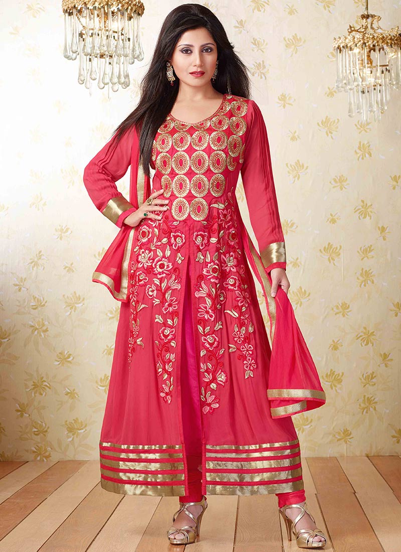 New Indian Kalidar Suits Salwar Kameez Dresses Collection for Girls 2014-2015 (22)