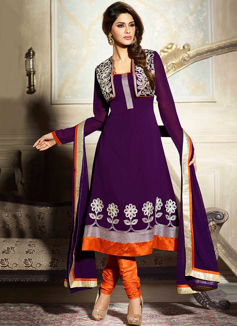 New Indian Kalidar Suits Salwar Kameez Dresses Collection for Girls 2014-2015 (23)