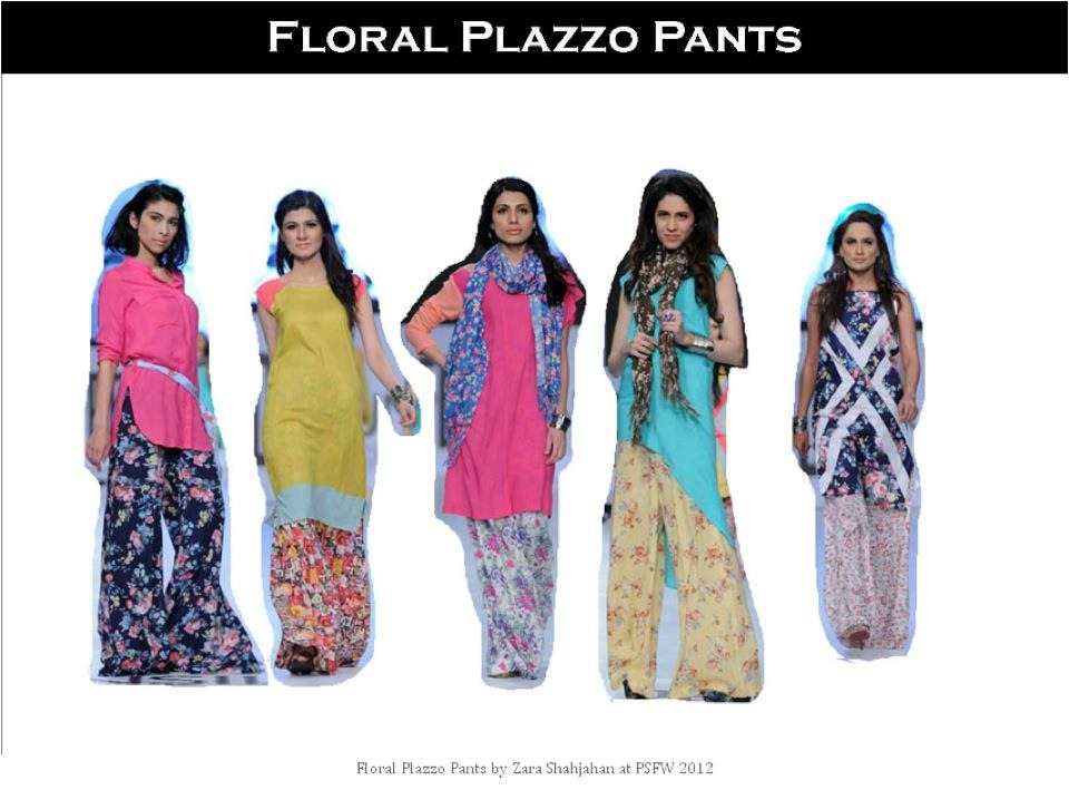 Latest Fashion Of Short Shirts With Palazzo Pants In Asia