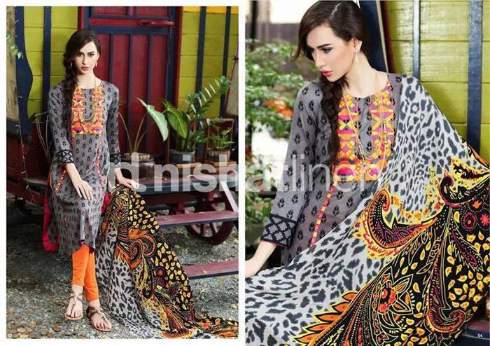 Nishat Linen Latest Winter Dresses Collection for Women 2014-2015 (18)