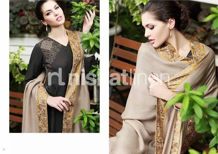 Nishat Linen Latest Winter Dresses Collection for Women 2014-2015 (24)