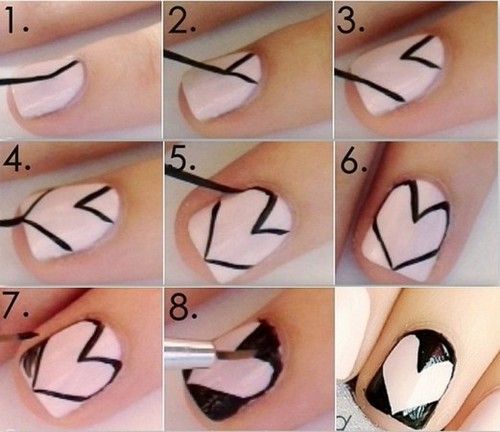 Step by Step Nail Art Picture Tutorial Best and Easy Designs To Try (12)