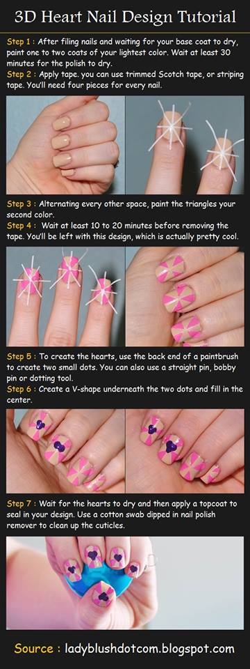 Step by Step Nail Art Picture Tutorial Best and Easy Designs To Try (24)