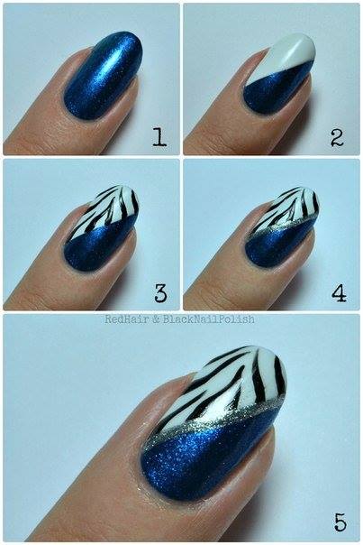 Step by Step Nail Art Picture Tutorial Best and Easy Designs To Try (4)