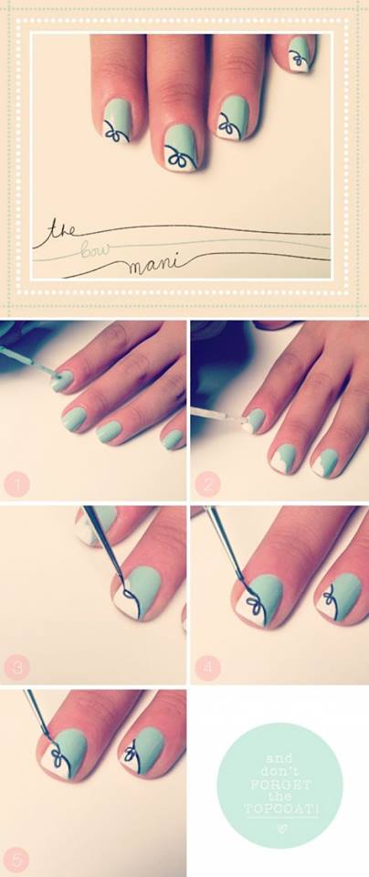 Step by Step Nail Art Picture Tutorial Best and Easy Designs To Try (6)