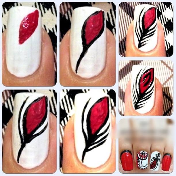 Step by Step Nail Art Picture Tutorial Best and Easy Designs To Try (9)