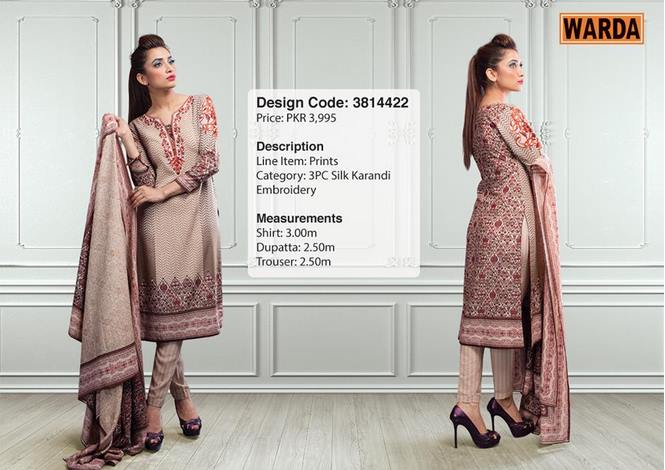WARDA Designer Ready To Wear Winter Dresses Collection 2014-2015 (14)