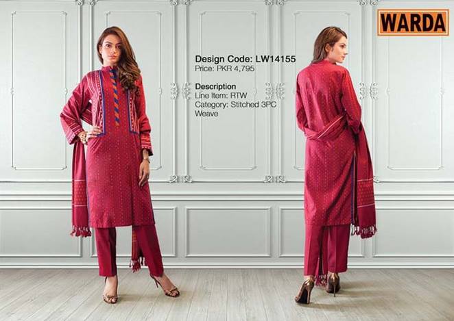 WARDA Designer Ready To Wear Winter Dresses Collection 2014-2015 (19)
