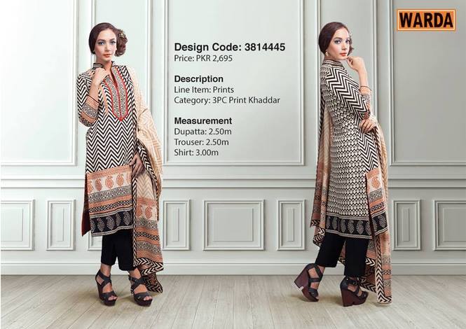 WARDA Designer Ready To Wear Winter Dresses Collection 2014-2015 (23)