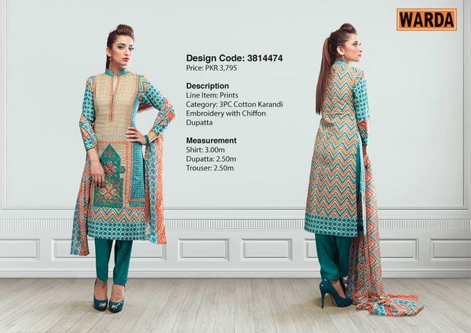 WARDA Designer Ready To Wear Winter Dresses Collection 2014-2015 (3)