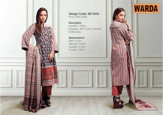 WARDA Designer Ready To Wear Winter Dresses Collection 2014-2015 (5)