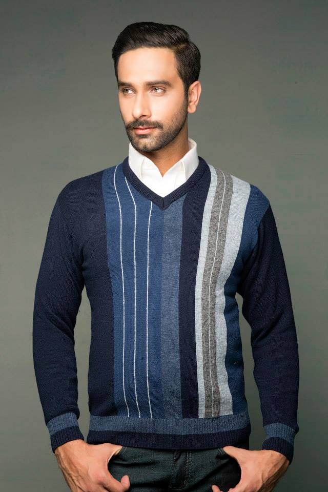 Bonanza Latest Winter Sweaters, Jackets & Coats Collection 2014-2015 for Men & Boys (12)