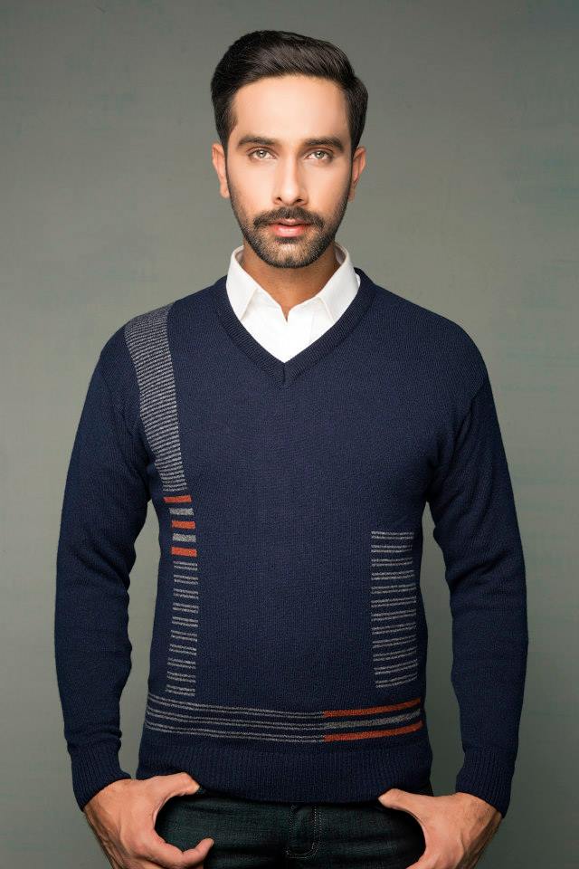 Bonanza Latest Winter Sweaters, Jackets & Coats Collection 2014-2015 for Men & Boys (13)