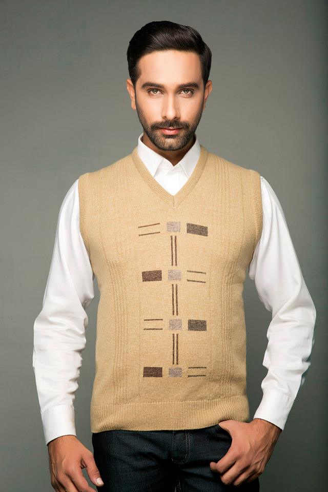 Bonanza Latest Winter Sweaters, Jackets & Coats Collection 2014-2015 for Men & Boys (8)