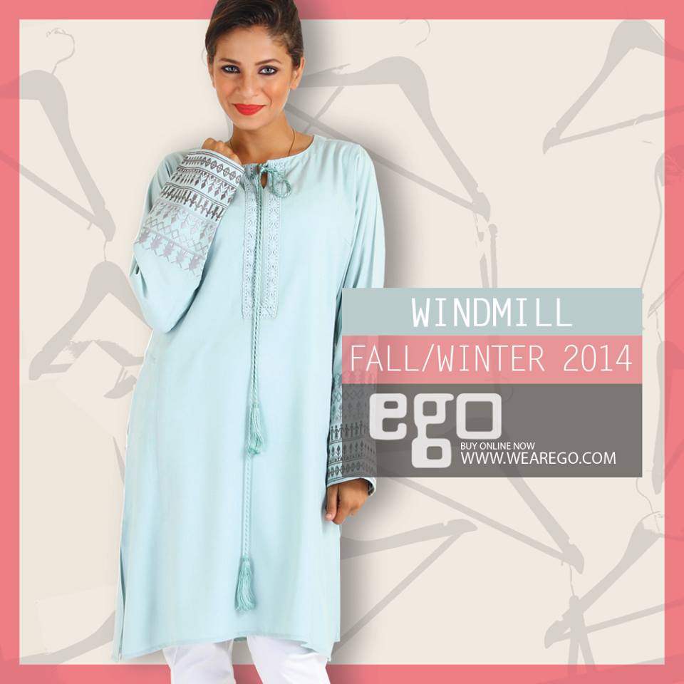 Ego Fall Winter Collection Stylish Dresses for Women 2014-2015 (12)