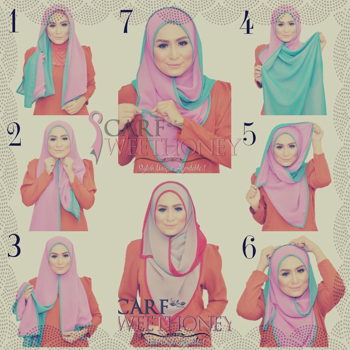 Latest Hijab Style DesignTrends & Tutorial For Girls 2015-2016 with Pictures (17)