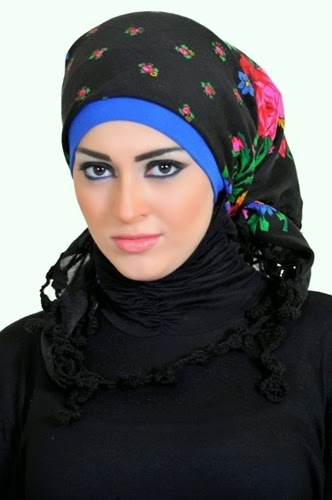 Latest Hijab Style DesignTrends & Tutorial For Girls 2015-2016 with Pictures (18)