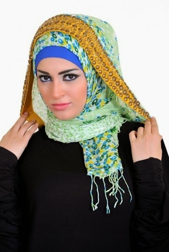 Latest Hijab Style DesignTrends & Tutorial For Girls 2015-2016 with Pictures (20)
