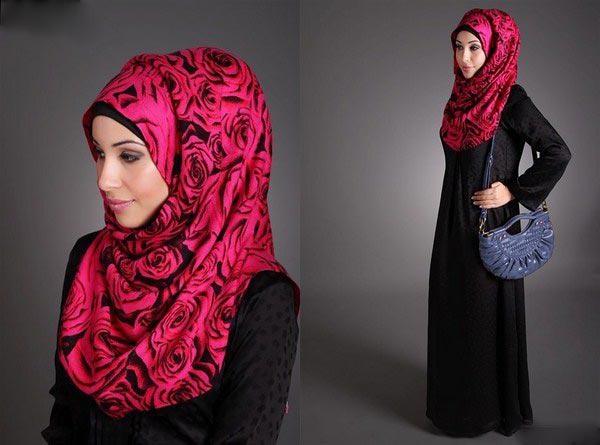 Latest Hijab Style DesignTrends & Tutorial For Girls 2015-2016 with Pictures (37)