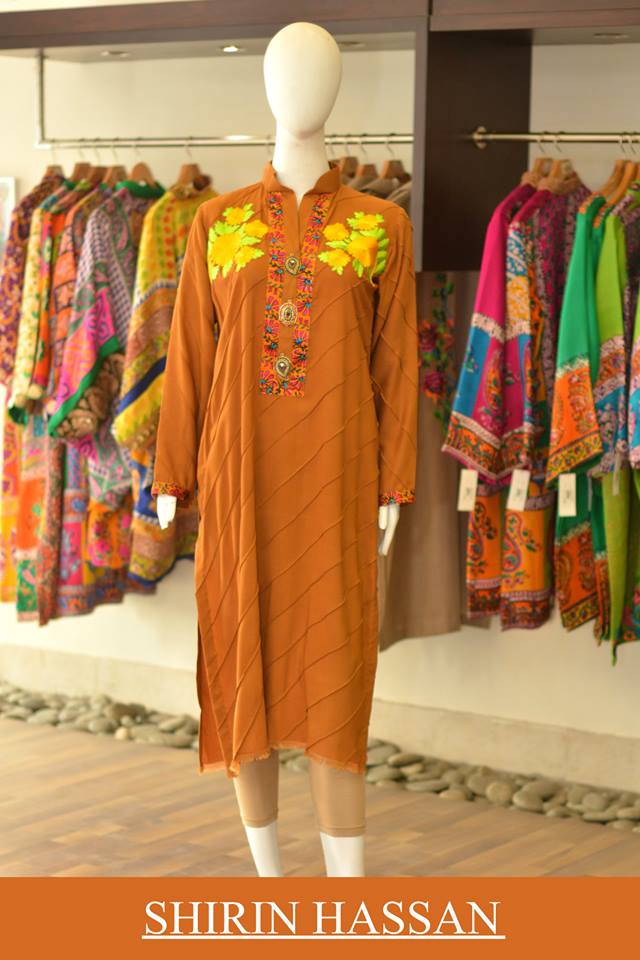 New Digital Kurtis & Suits By Shirin Hassan Winter Collection 2015 (13)