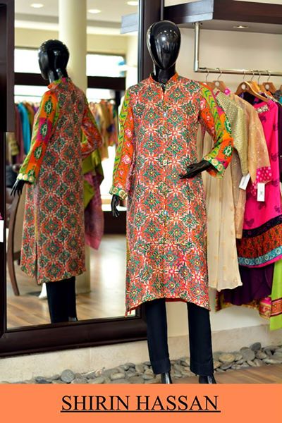New Digital Kurtis & Suits By Shirin Hassan Winter Collection 2015 (25)