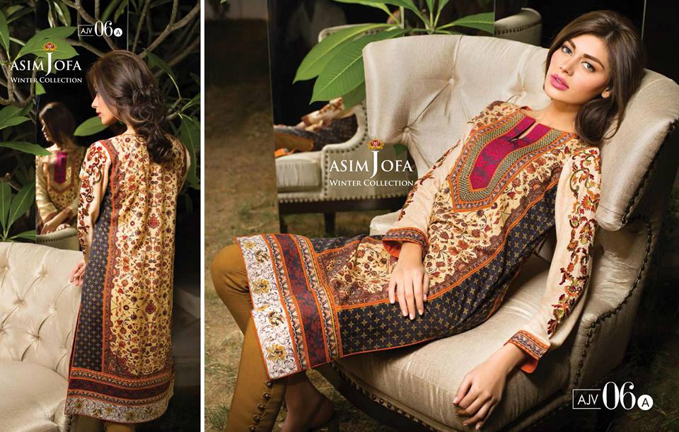 Asim Jofa Latest Winter Embroidered Dresses Collection for Women 2014-2015 (25)
