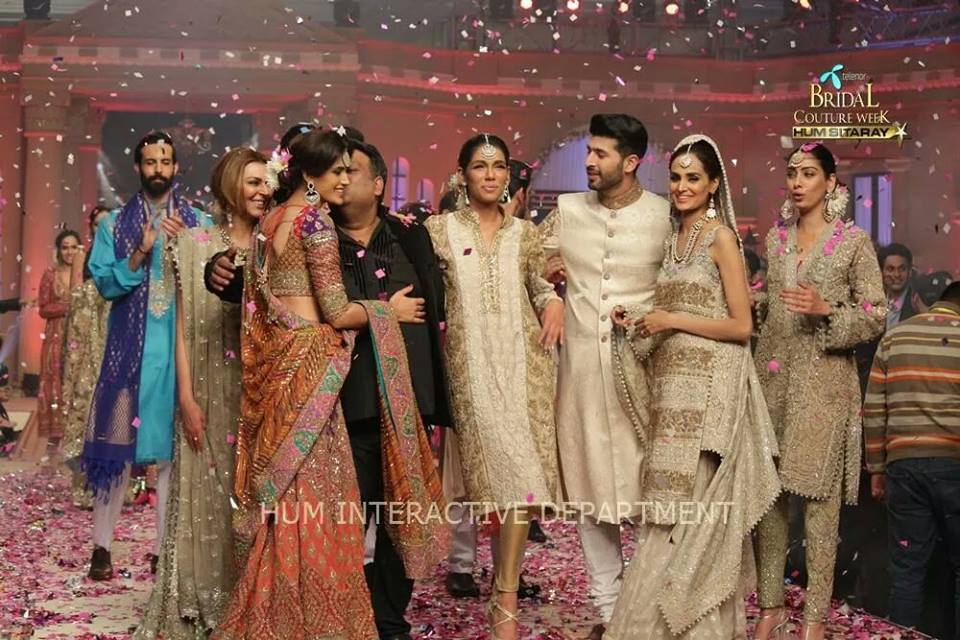 Umer Sayeed Bridal Collection,Telenor Bridal Couture Week 2014-2015  Famous Pakistani Designer Wedding Collections (13)